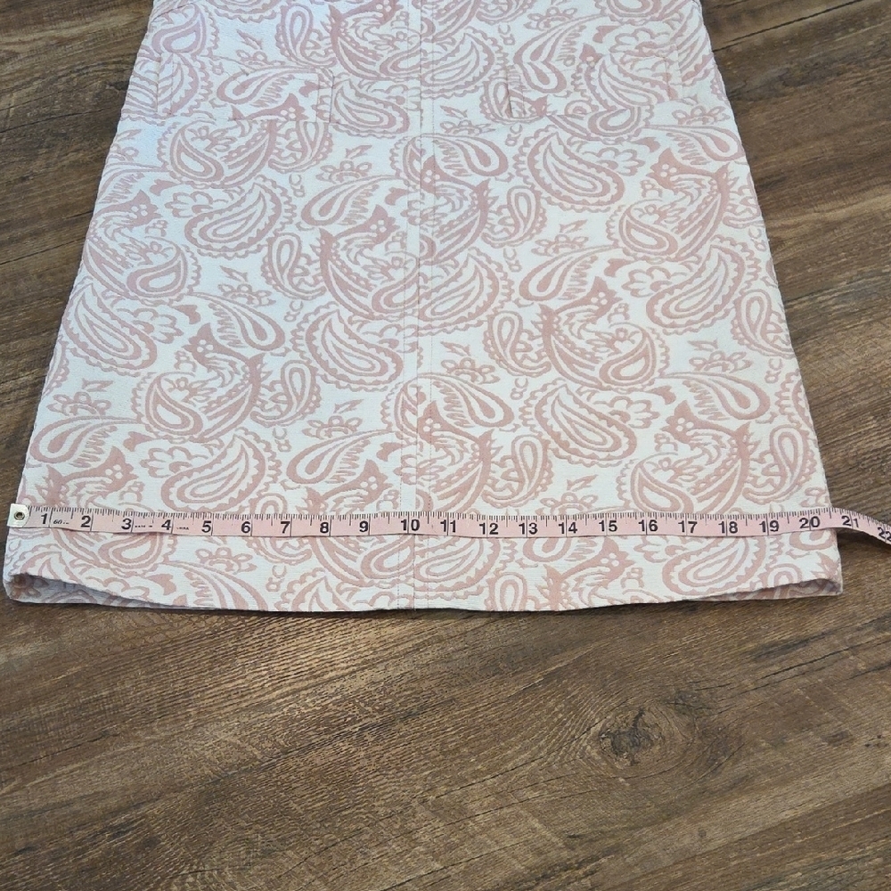 Victoria Beckham For Target Limited Release Pink Jacquard Sleeveless Dress XS - Picture 15 of 16